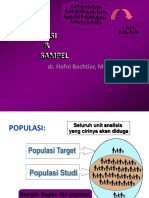 POPULASI & SAMPLING