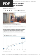 Número de Detidas Em Presídios Femininos No Brasil Cresce Oito Vezes Em 17 Anos - Notícias - Cotidiano