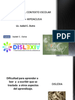 Dislexia e Hipoacusia