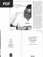 CARDOSO, Ciro Flamarion. Um Historiador Fala de Teoria e Metodologia