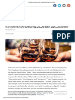 The Difference Between An Aperitif and A Digestif - VinePair