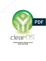ClearOS-Quick Start Guide PDF