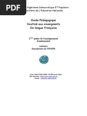 Didac Francais Livre Pdf Pdf Pedagogie Langue Francaise