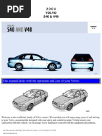 Volvo s40 v40 Owners Manual 2004