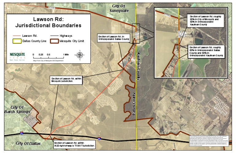 Lawson Rd Jurisdictional Map Overview | PDF
