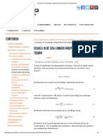 Ecuación de Schödinger Independiente Del Tiempo _ FisicoQuímica