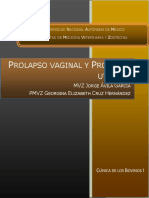 Prolapso Vaginal Prolapso Uterino Laceraciones Del Canal de Parto PDF