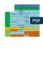 Jadwal Kuliah