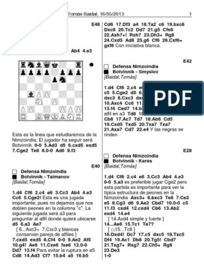 Puzzles - Siciliana Taimanov PDF, PDF, Juegos de habilidad mental