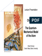 The Quantum-Mechanical Model of The Atom: Chapter 7 Lecture