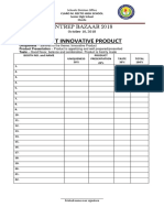 Entrep Bazaar Rating Sheet