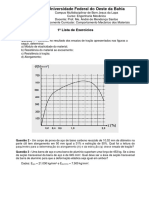 Lista de Exerccios - Comportamento