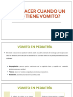 ¿Qué Hacer Cuando Un Niño Tiene Vomito