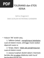 Download Bab i Toleransi Dan Etos Kerja by imaazone SN39245264 doc pdf
