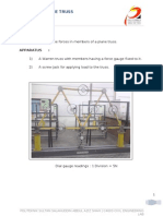 Forces in Plane Truss