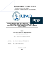 Huatay Víctor Sistema Supervisión Proceso Ecualización