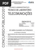 Tecnico de Laboratorio Telecomunicacoes