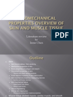A Biomechanical Properties Overview of Skin and Muscle Tissue
