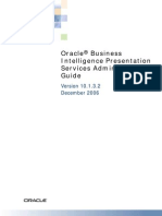 Oracle Business Intelligence Presentation Services Administration Guide