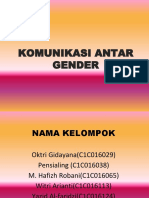 Komunikasi Antar Gender (Kelompok 3)-1.Pptx