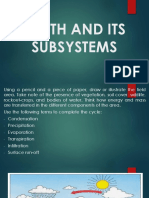 Earth and Its Subsystems