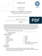 Análisis de masas unitarias de materiales mediante dos métodos