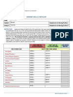 nursing 20skills 20checklist 208