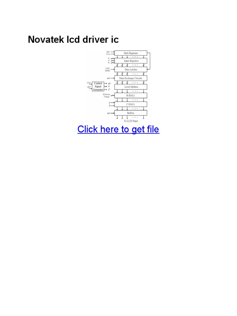 Nova Teck | PDF | Liquid Crystal Display | Thin Film Transistor Liquid ...
