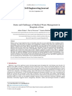 Status and Challenges of Medical Waste Management in Hospitals of Iran PDF