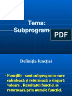 Subprogram