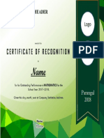 Certificate Template