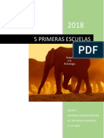 Escuela de Planificación Resumen