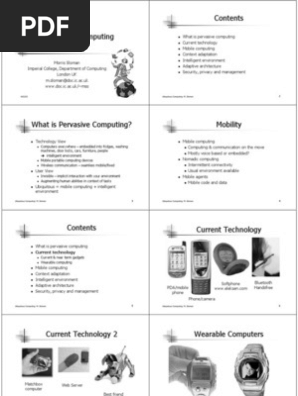 Ubiquitous Computing