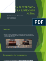 Gestión Electrónica de La Suspensión Activa