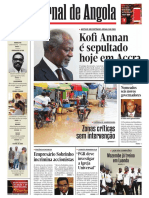 Kofi Annan sepultado em funeral de Estado