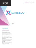 Condeco 3.2 User Manual