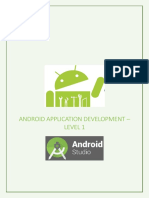 Android Application Development - Level 1