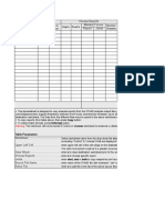 Table Parameters: Warning