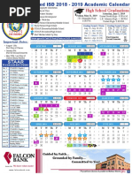 Uisd 2018 2019 Academic Calendar