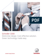Schindler 3300 Capabilities Brochure 2014