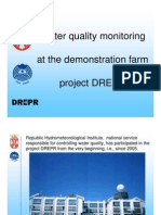 Water Quality Monitoring at The DREPR Demonstration Farm