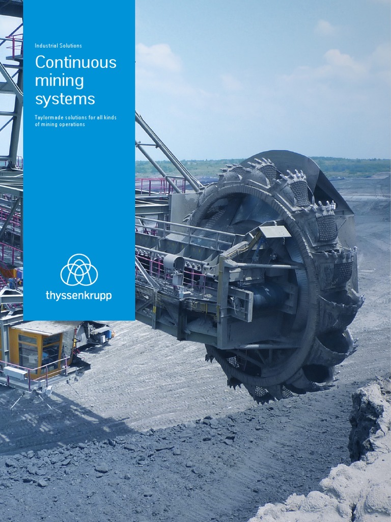 Continuous Mining Systems Overview | PDF | Mining | Engineering