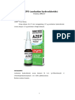 AZEP® (Azelastine Hydrochloride) Word