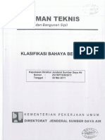 25) PEDOMAN TEKNIS. KLASIFIKASI BAHAYA BENDUNGAN.pdf