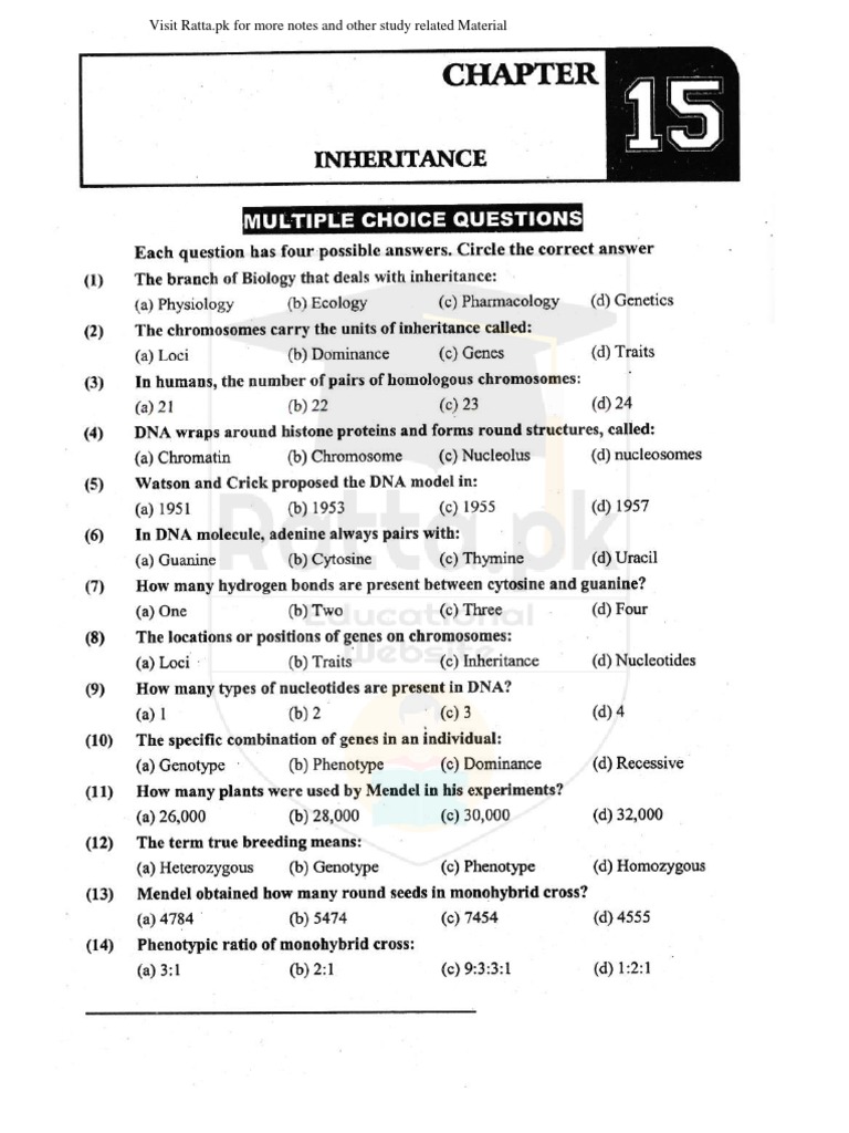 Important Notes of 10th Class Biology Chapter 6 | PDF