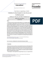 Sciencedirect: Calculation of Carbon Footprints For Water Diversion and Desalination Projects