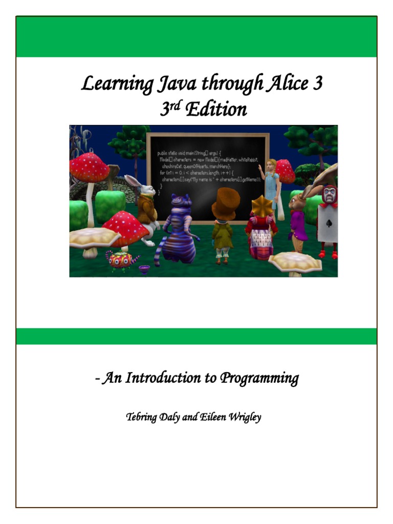 Sample Alice 3 | PDF | Method (Computer Programming) | Net Beans