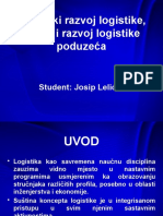 Josip Lelić Logistika