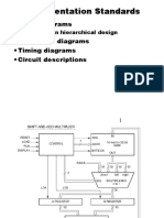 Documentation Standards: - Block Diagrams - Schematic Diagrams - Timing Diagrams - Circuit Descriptions