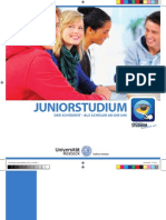 Broschuere des Juniorstudiums Rostock 2010